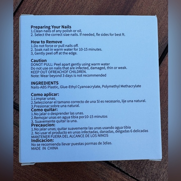 120 PCS Nude Almond Press-On Nails | 5 Packs Nude Nails Natural Looking Nails - Picture 5 of 6